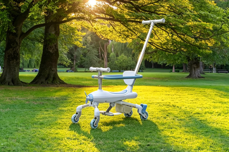 Flygplan barn skoter Ny trend träffar Kids Outdoor Market